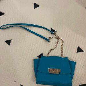 Stylish Turquoise Chain Strap Women's Bag